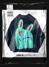 Furry Patch Bunny Sweatshirt