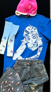 Avocado Magnetic DIY Tee – Electric Blue