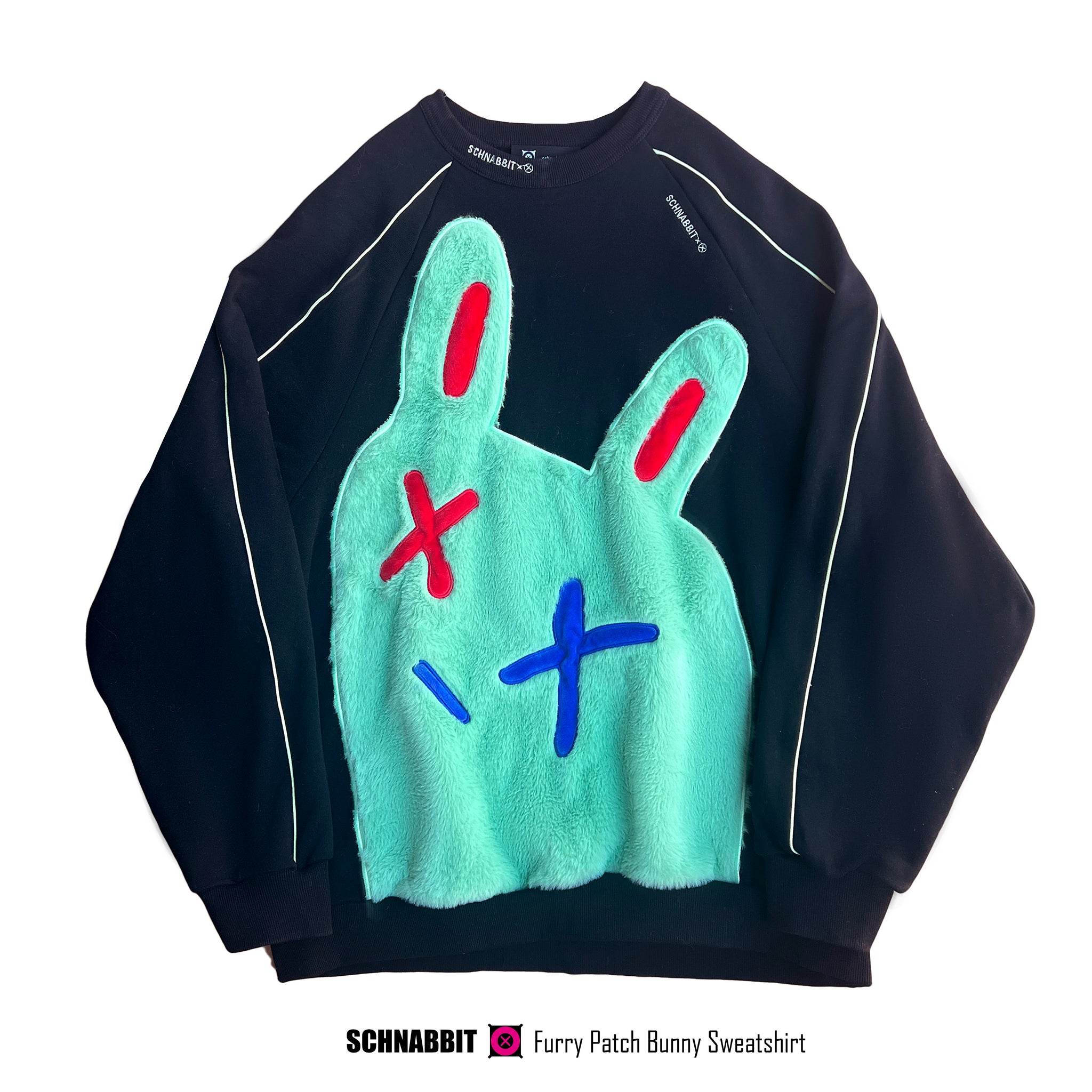 Furry Patch Bunny Sweatshirt
