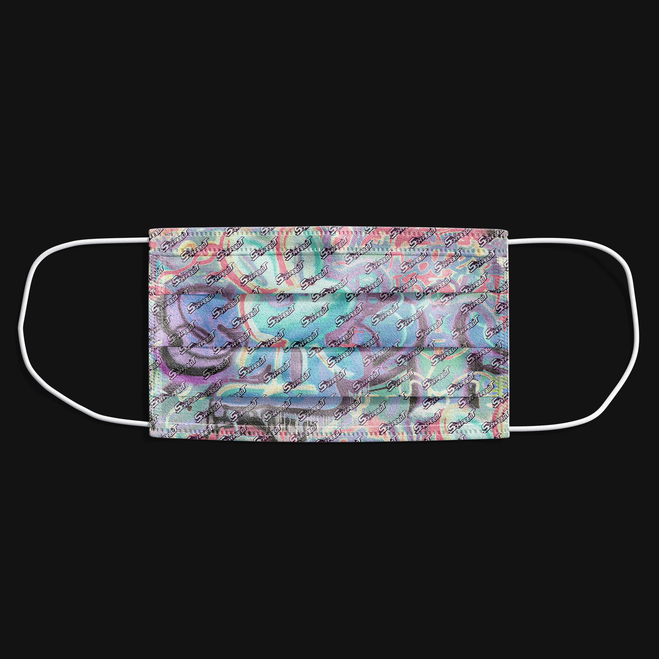 Letter Print Mask