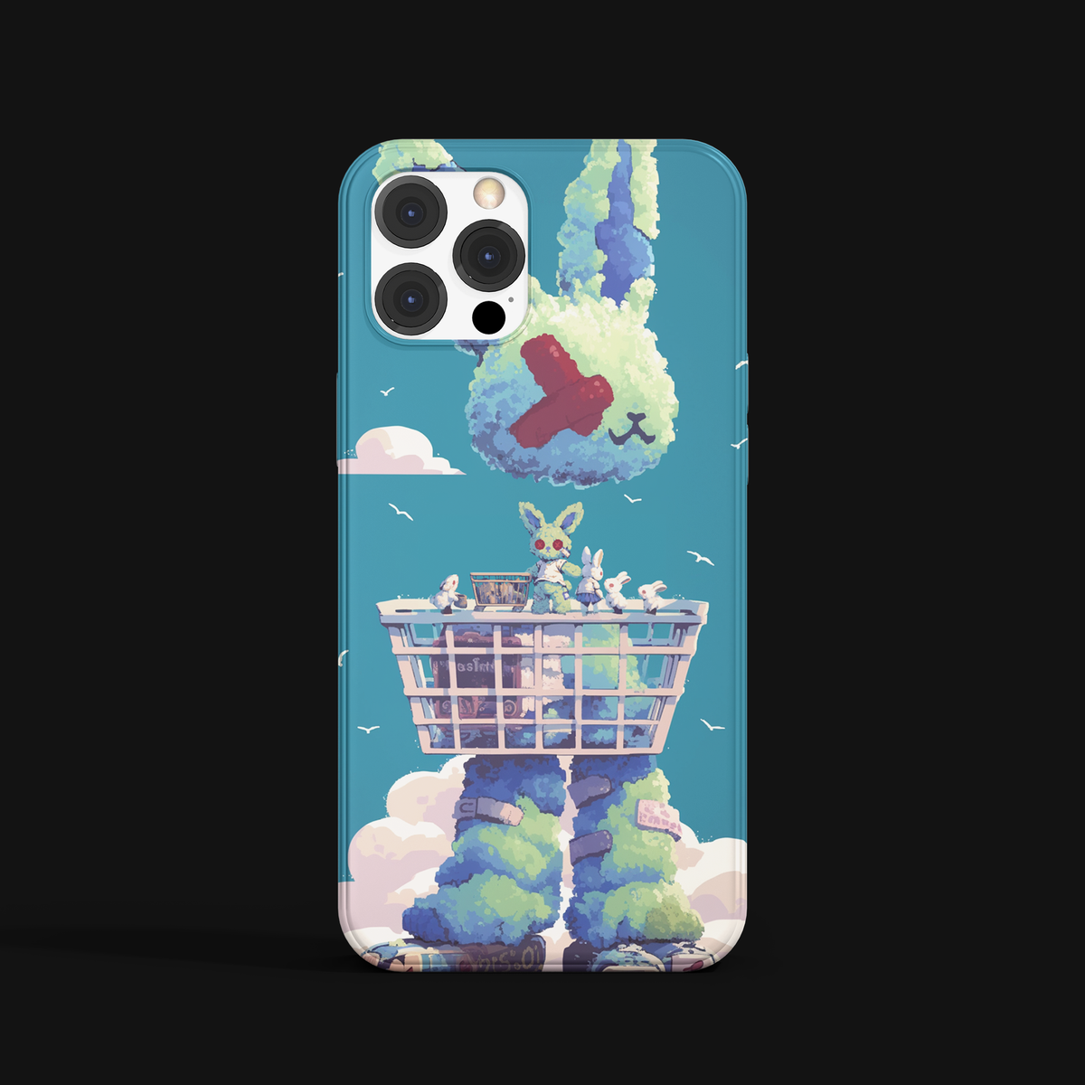 BunnyBit Phone Case– Shopping Cart