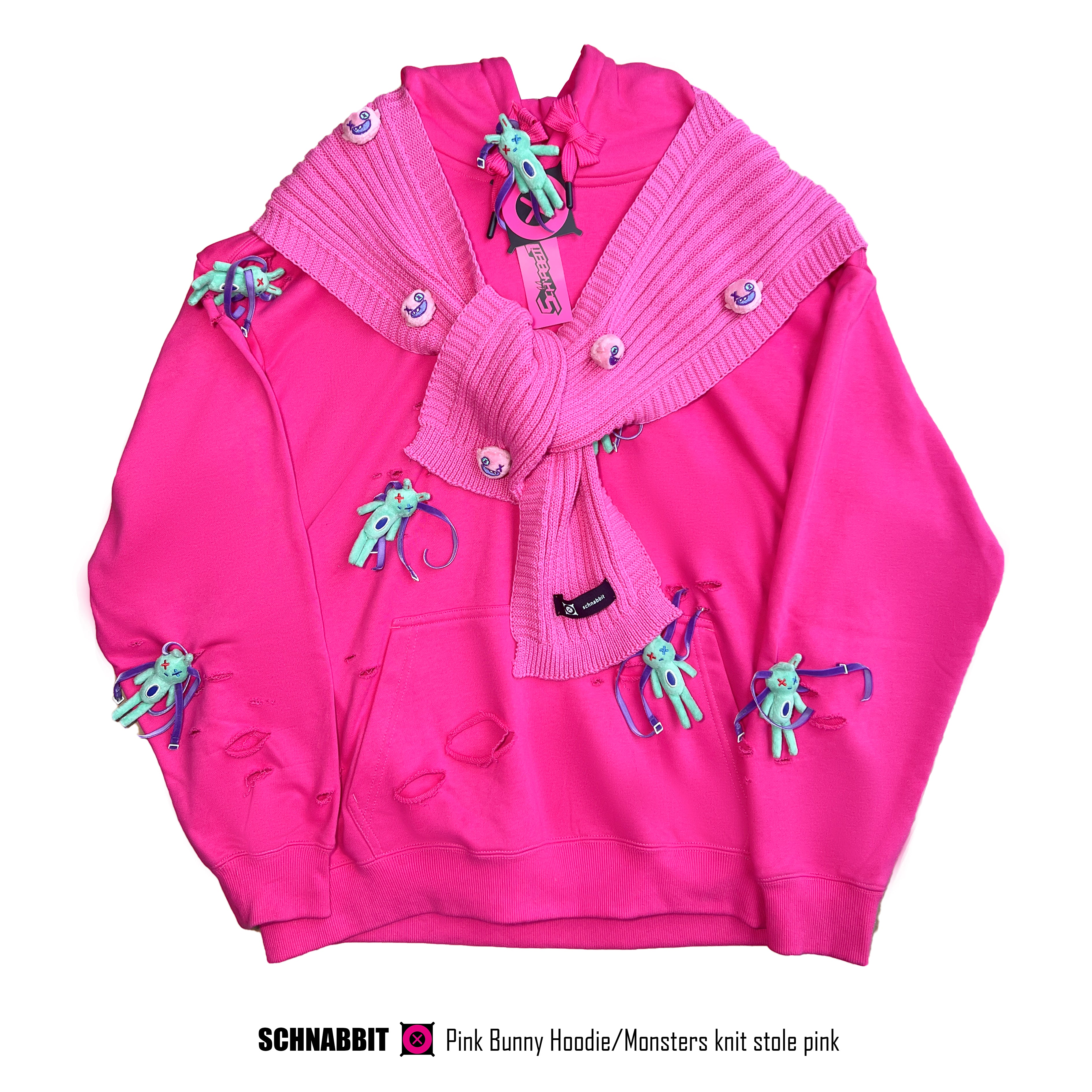Pink Bunny Hoodie