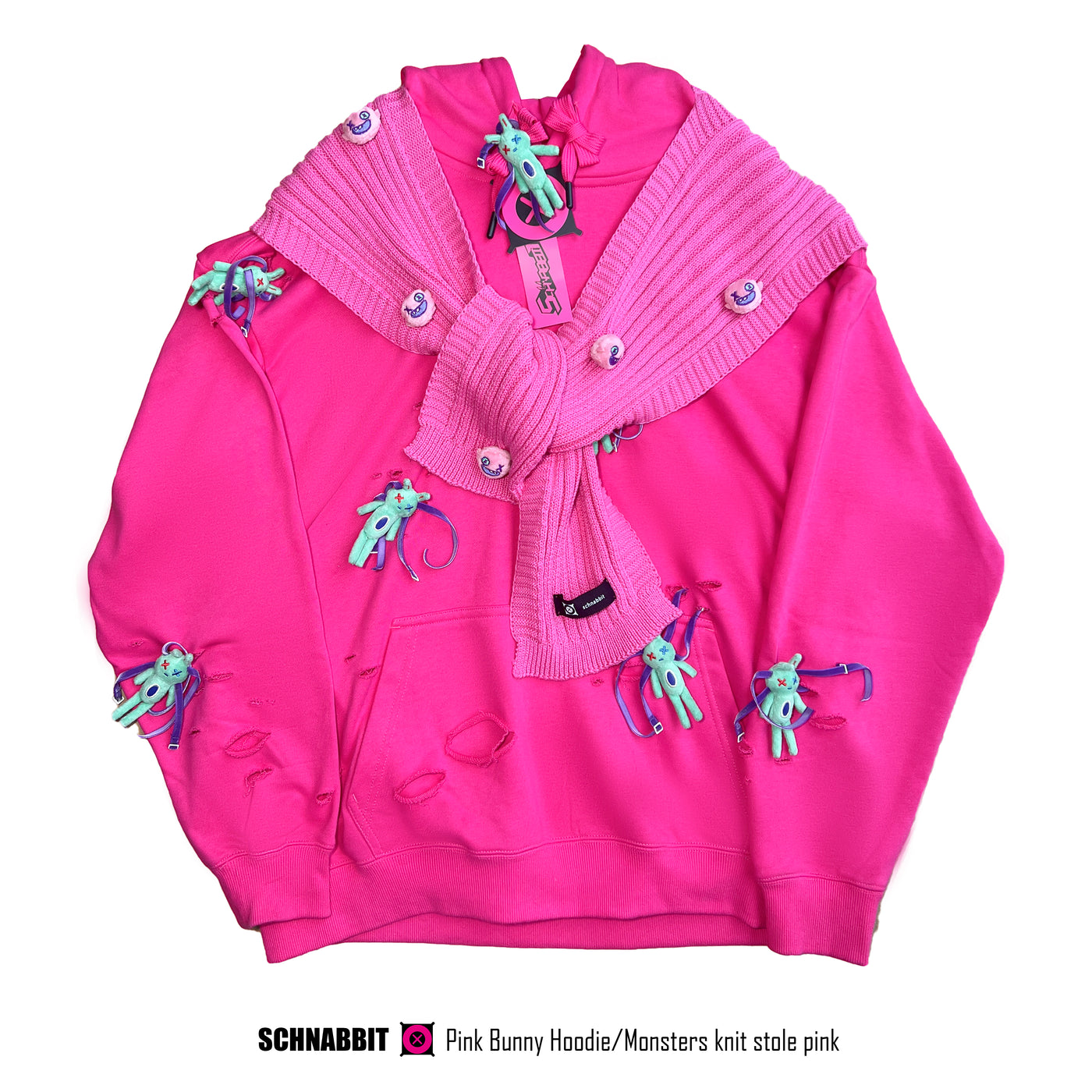 Pink Bunny Hoodie