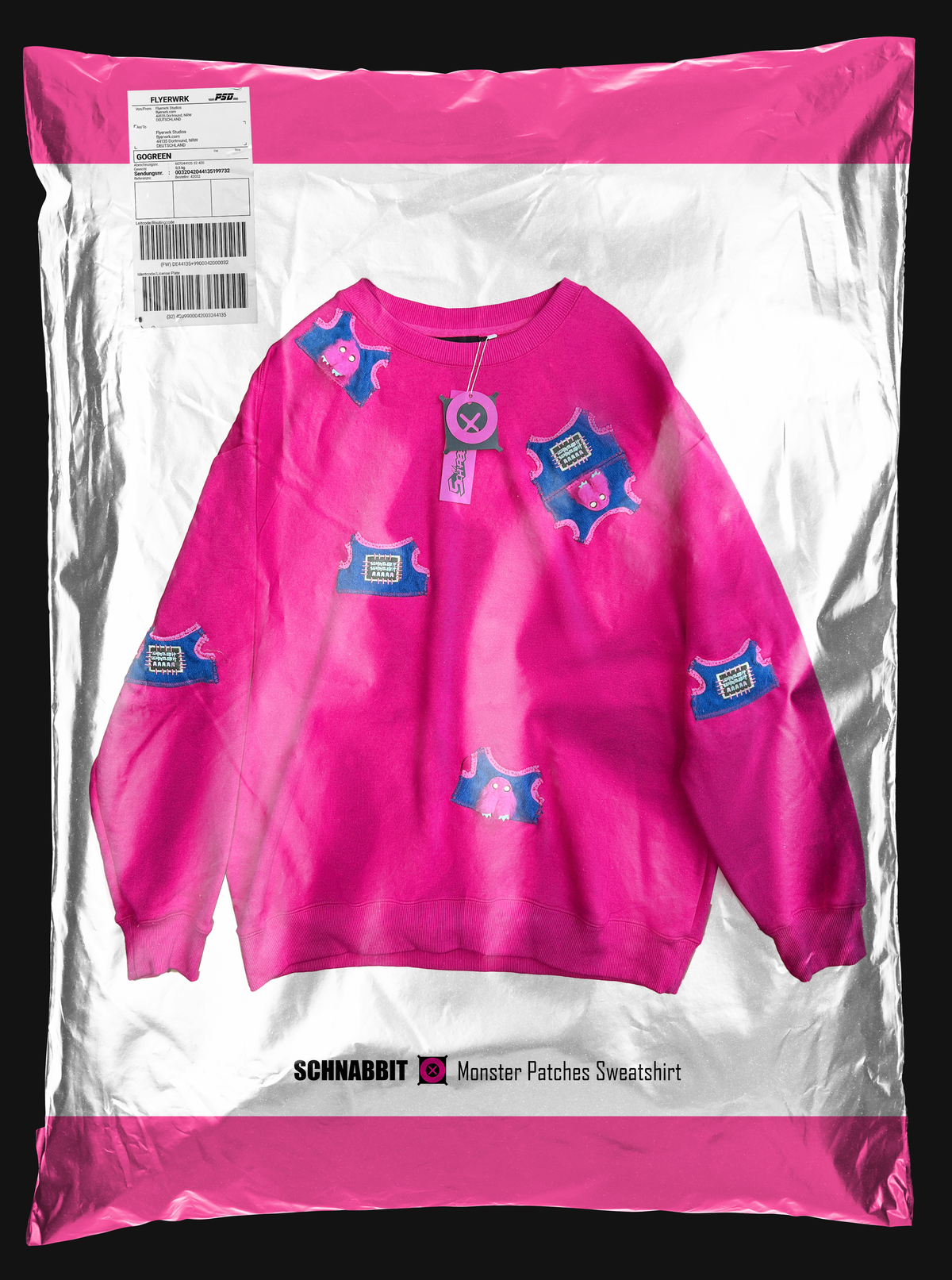 Monster Patches Sweatshirt