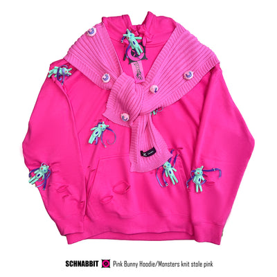Pink Bunny Hoodie