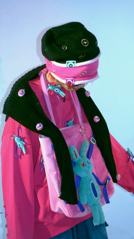 OX Embroider Beanie BLACK