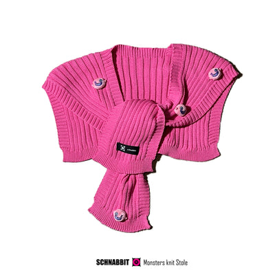 Monsters knit Stole