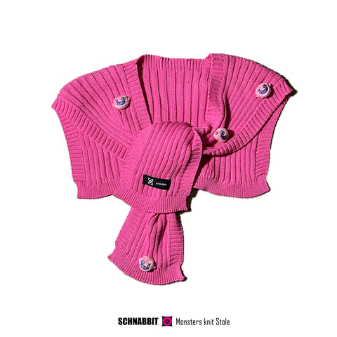 Monsters knit Stole