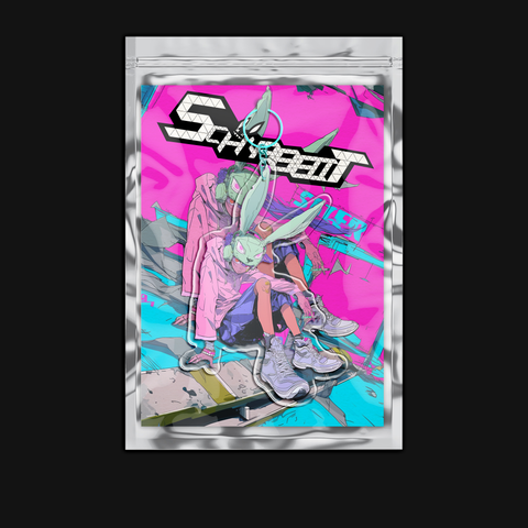 Peach Street Rebel Acrylic Keychain