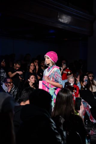 OX Embroider Beanie PINK