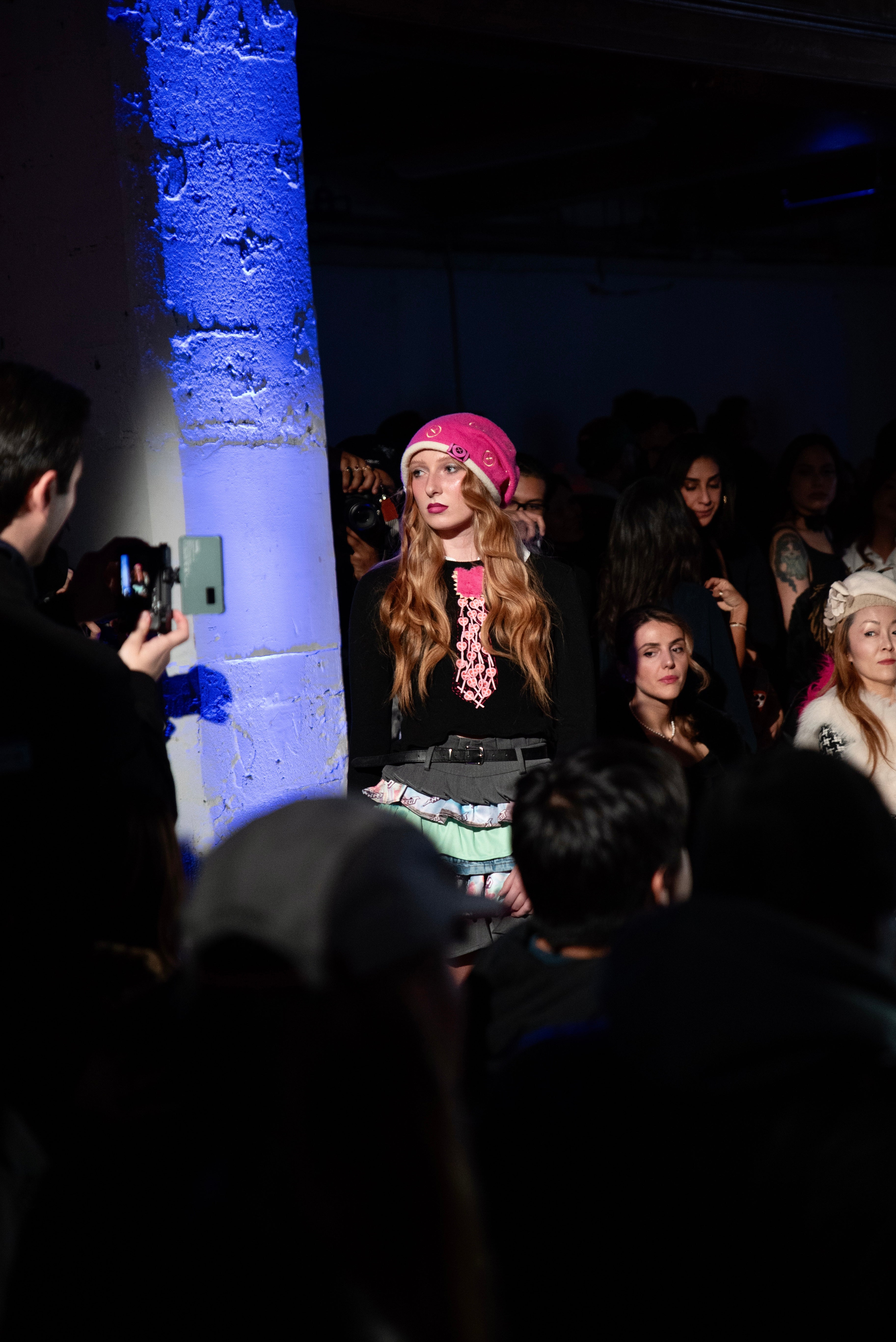 OX Embroider Beanie PINK