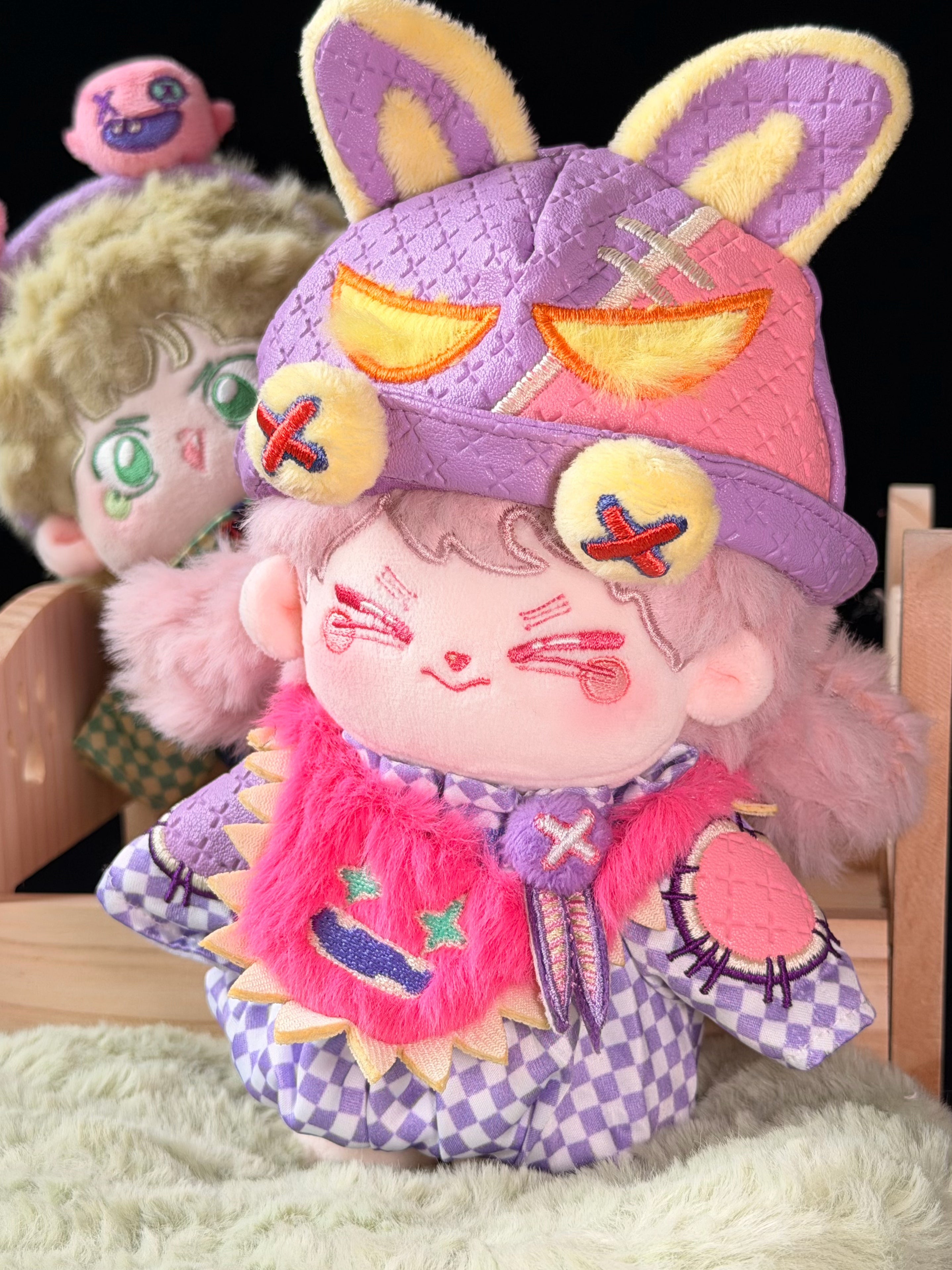 Schnabbit Peach Character Plush