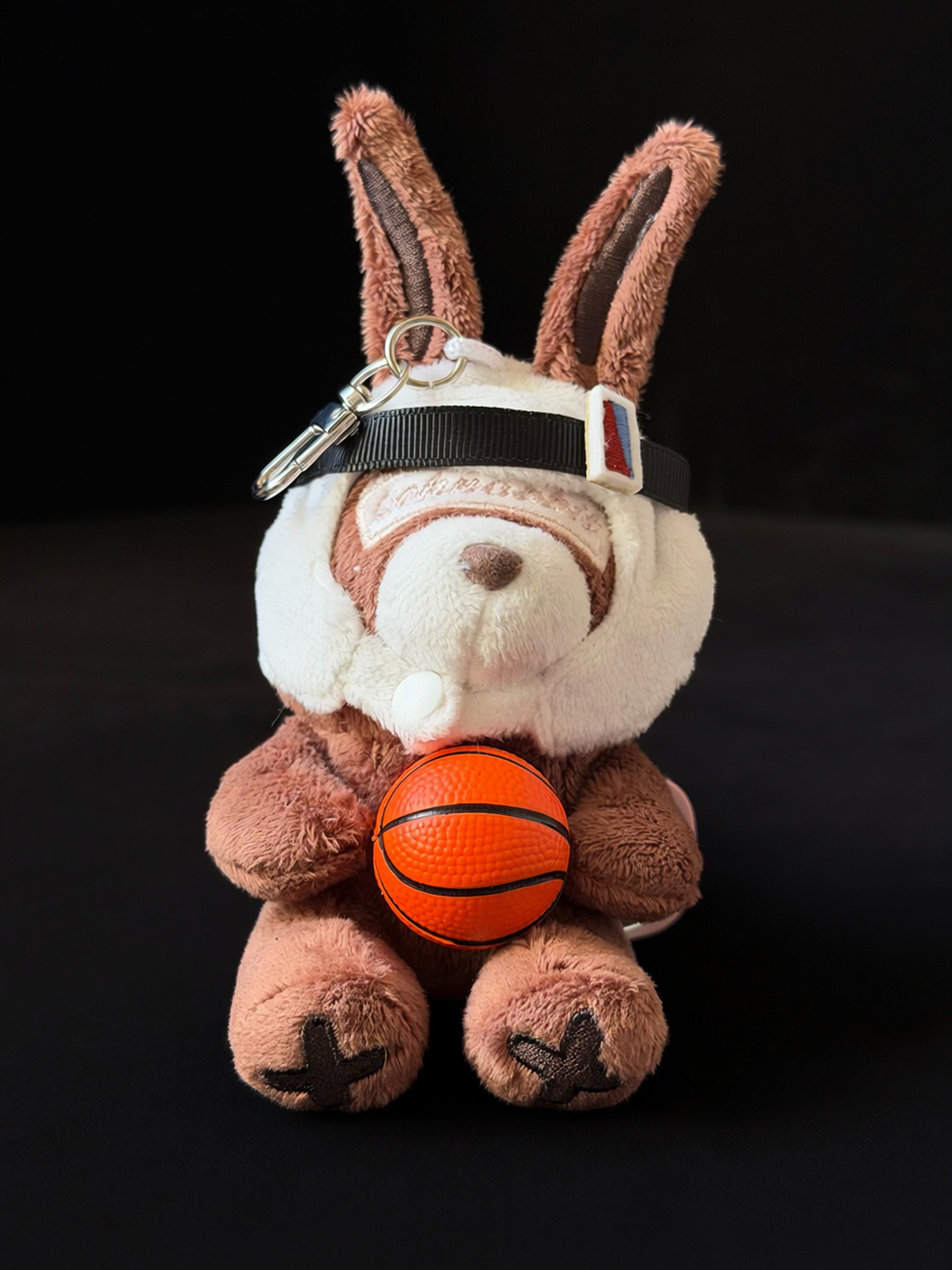 Basketball Plush Key Charm