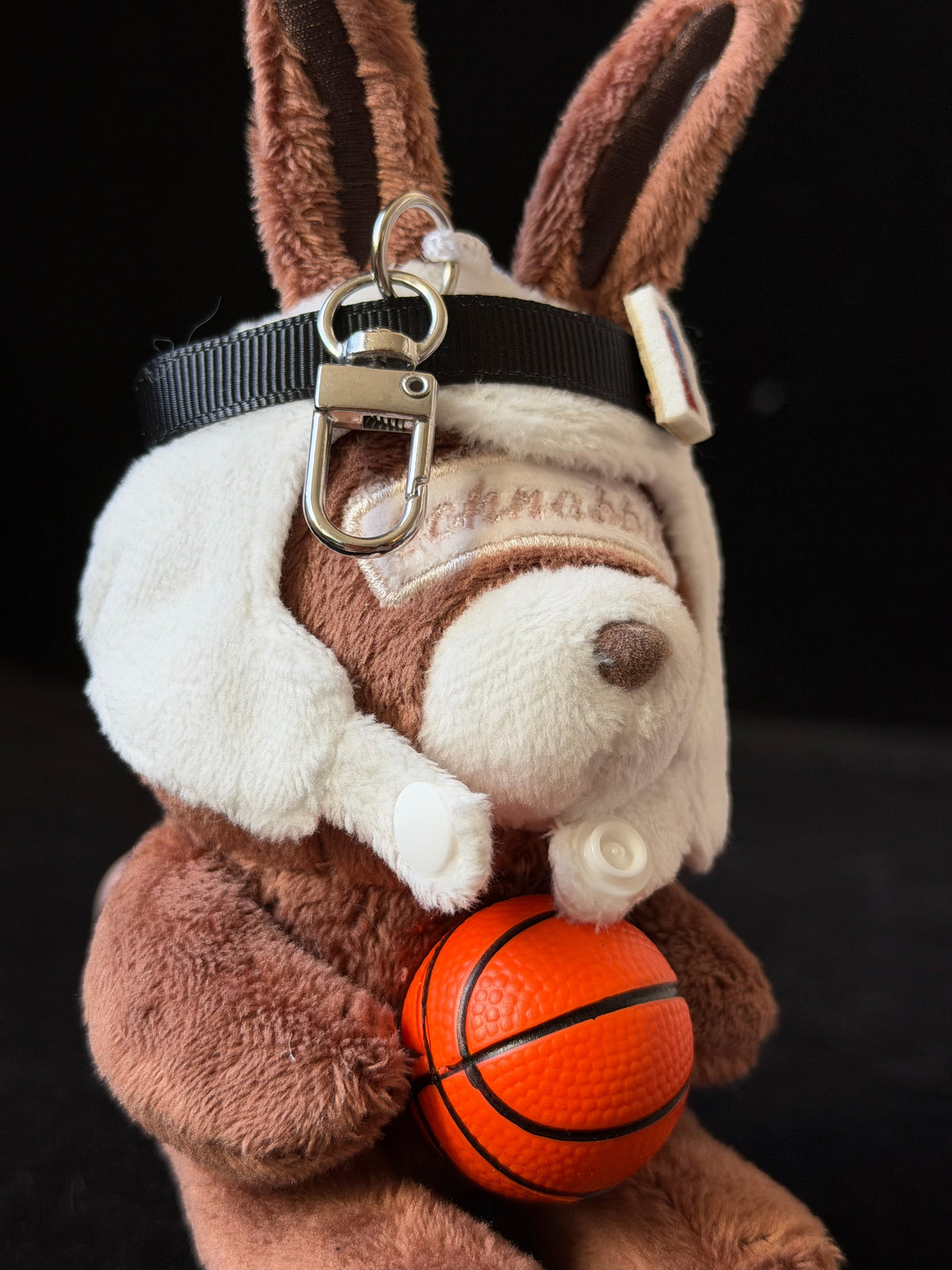Basketball Plush Key Charm