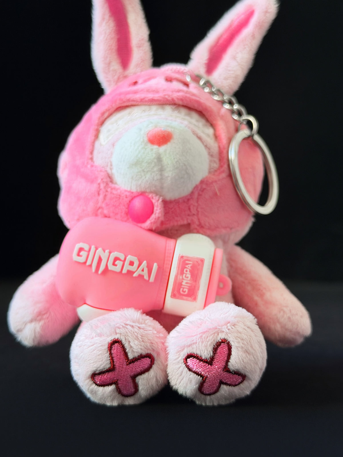 Boxer Plush Key Charm