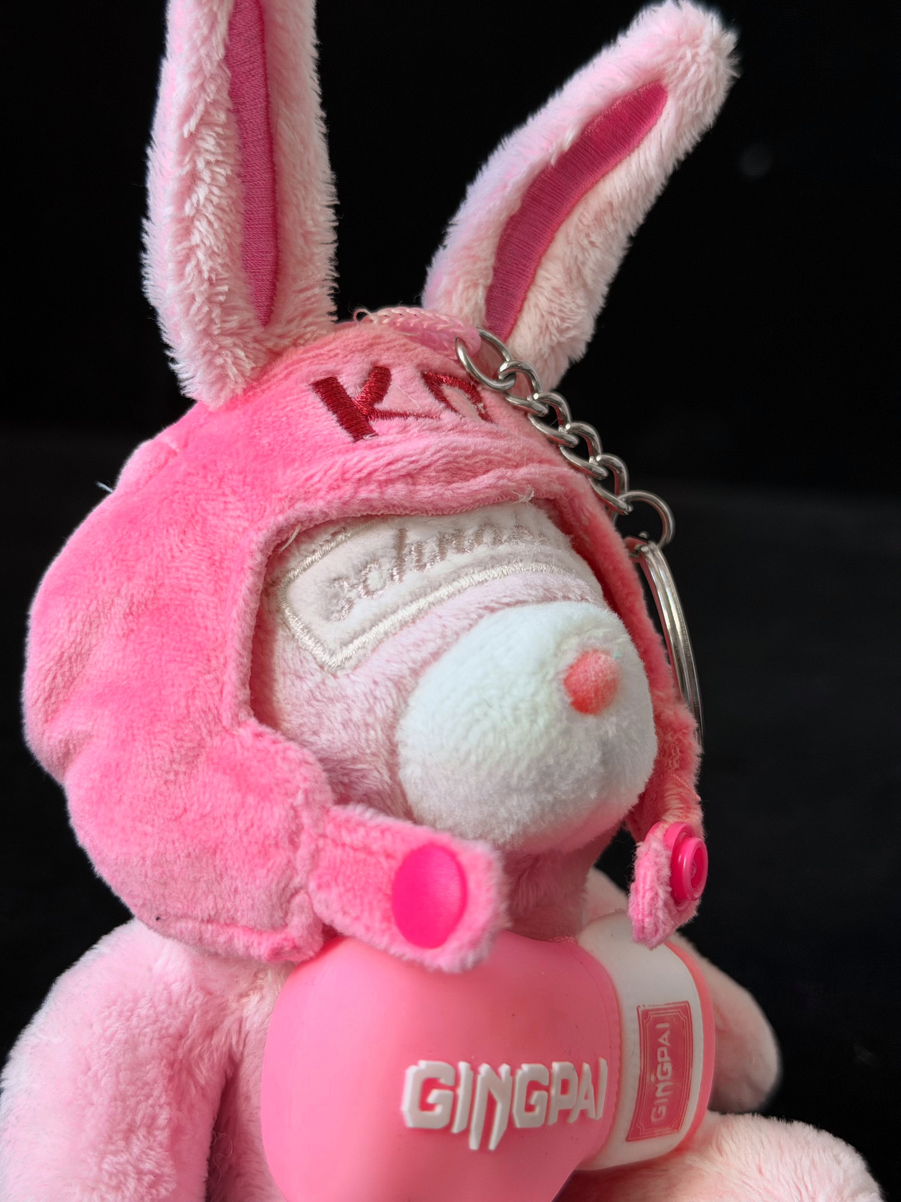 Boxer Plush Key Charm