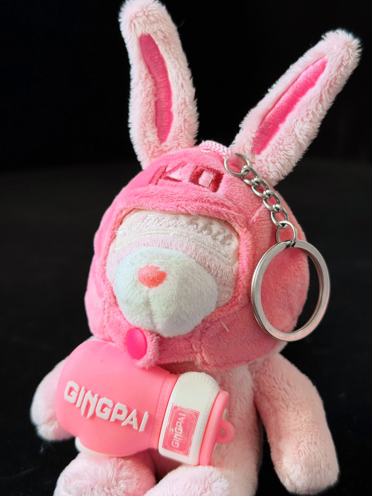 Boxer Plush Key Charm