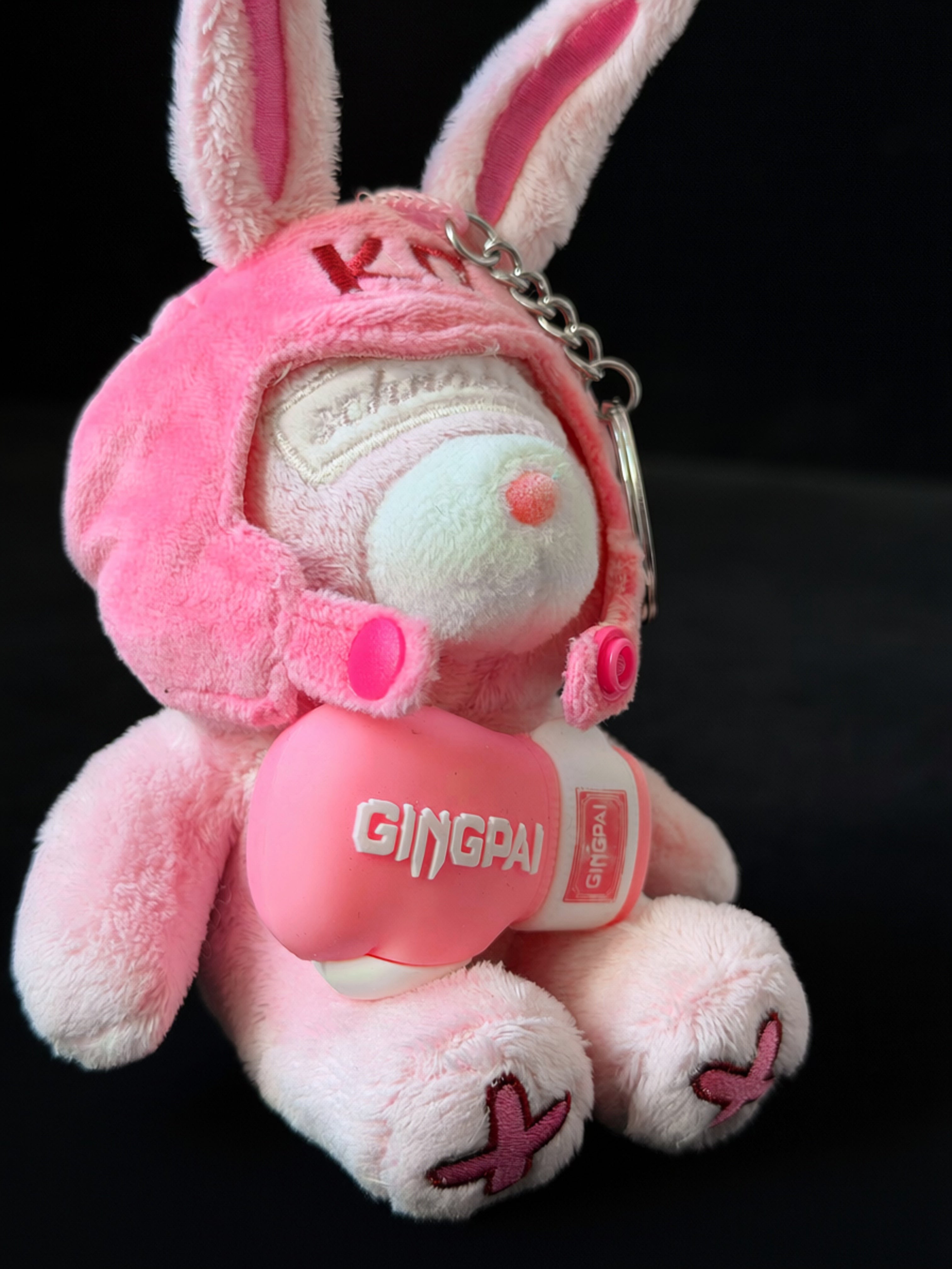 Boxer Plush Key Charm