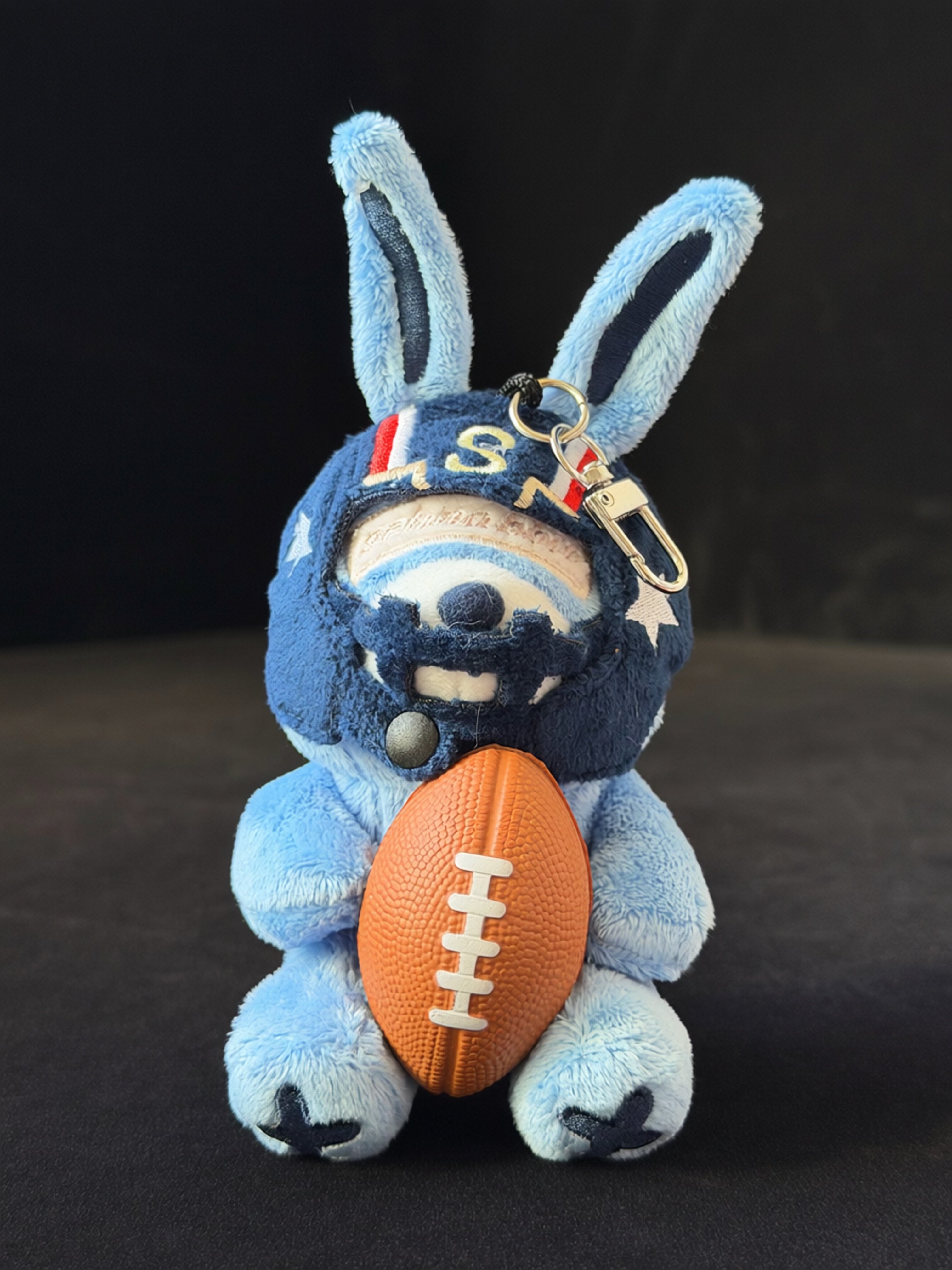 Football Plush Key Charm