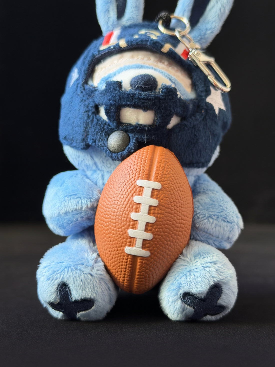 Football Plush Key Charm