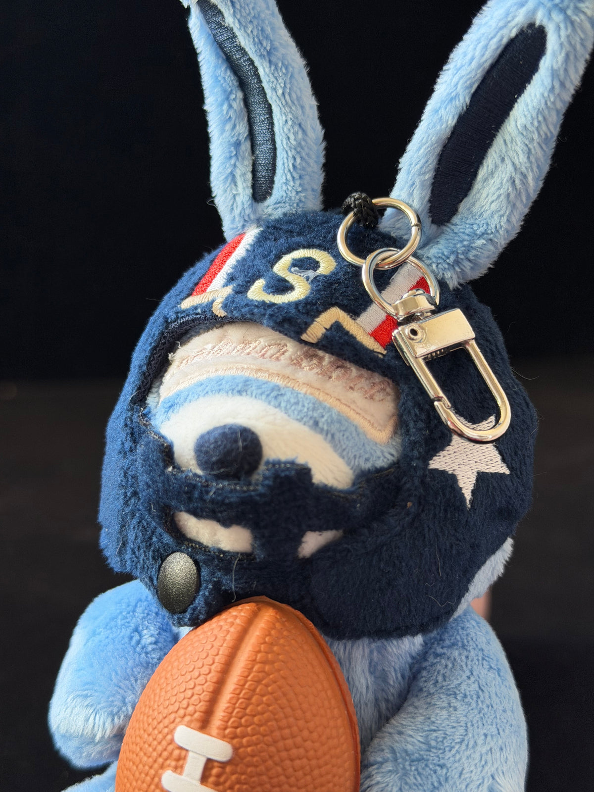Football Plush Key Charm