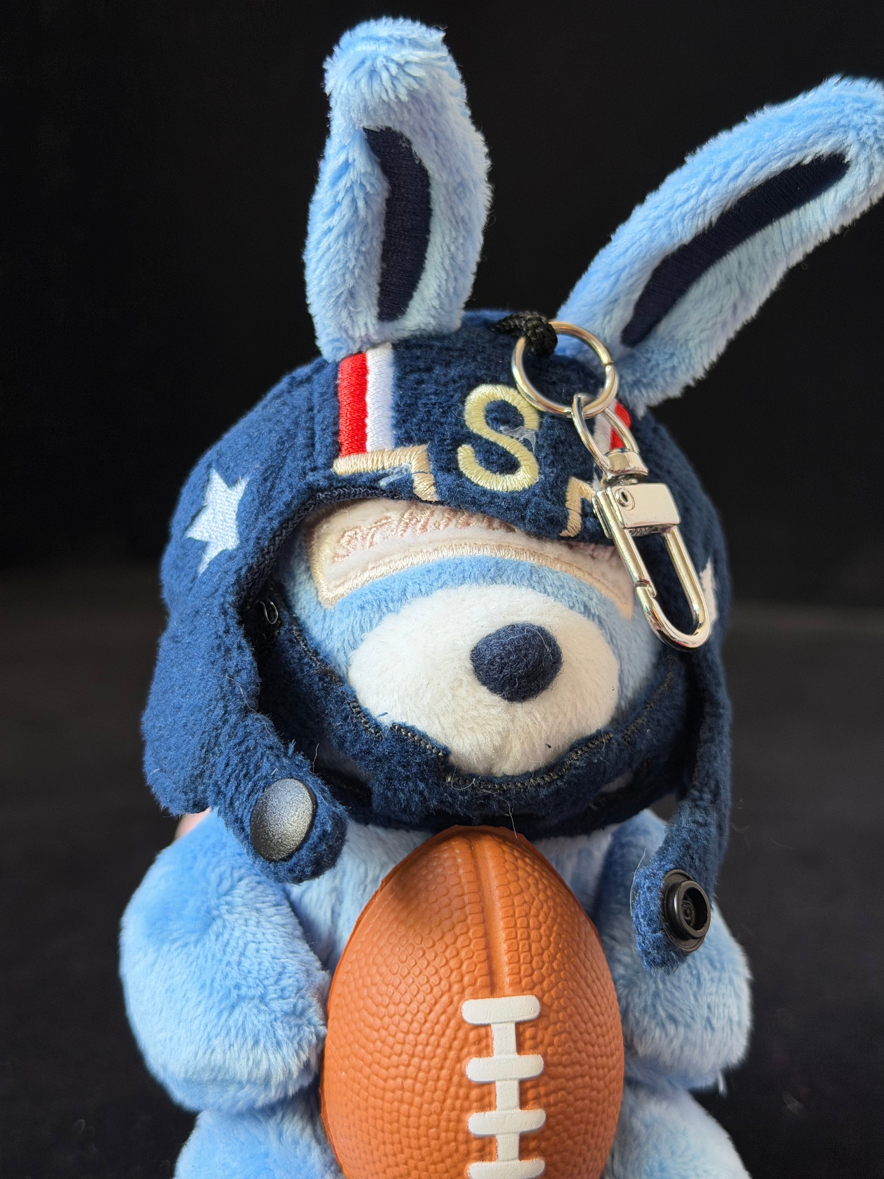 Football Plush Key Charm