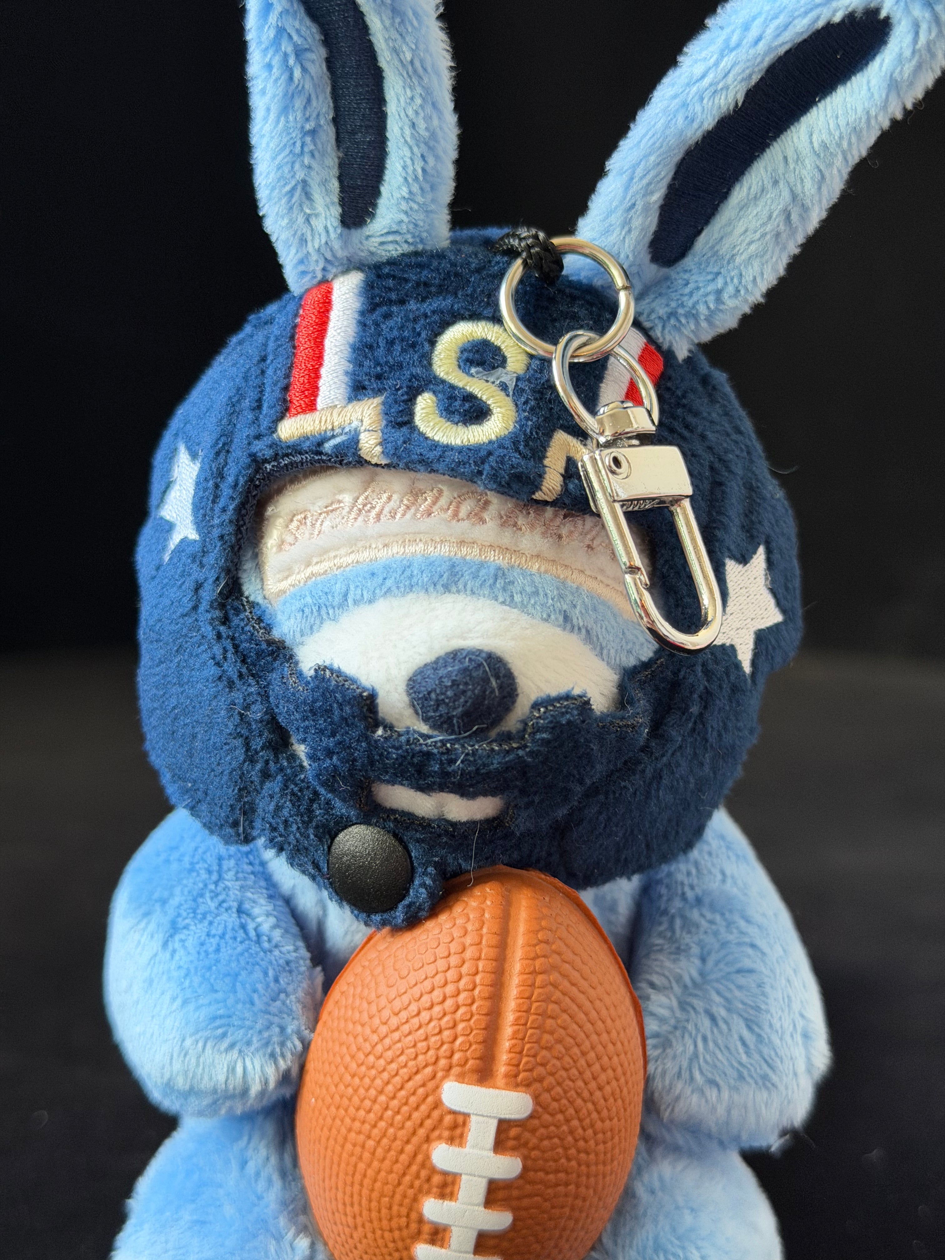 Football Plush Key Charm