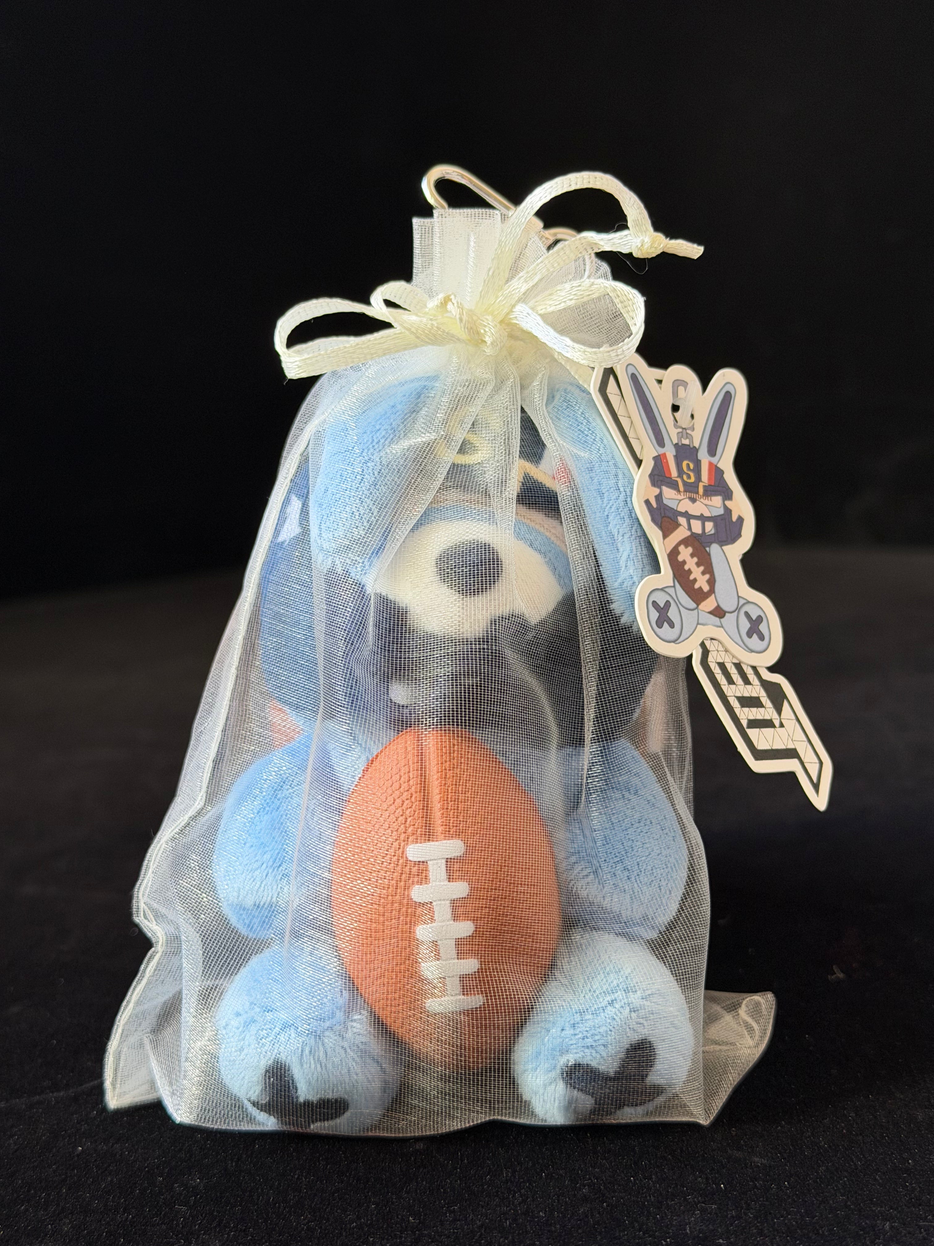 Football Plush Key Charm