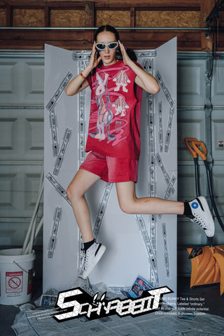 Bound Bunny Tee & Shorts Set