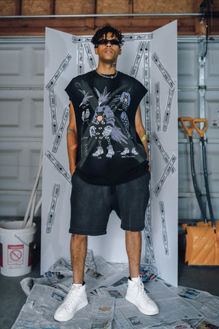 Raven Bunny Tee & Shorts Set