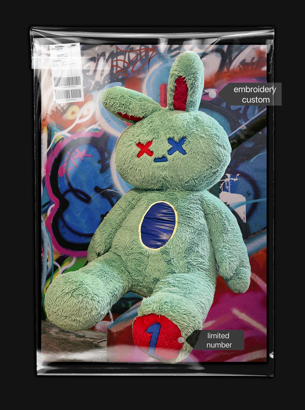 SCHNABBIT BUNNY Limited Edition Plush Toy