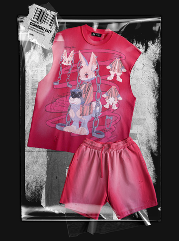 Bound Bunny Tee & Shorts Set
