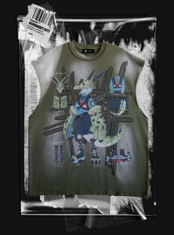 Croc Bunny Tee & Shorts Set